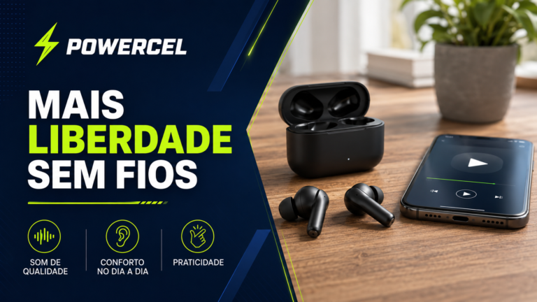 Fone Bluetooth: mais liberdade para música, jogos e chamadas
