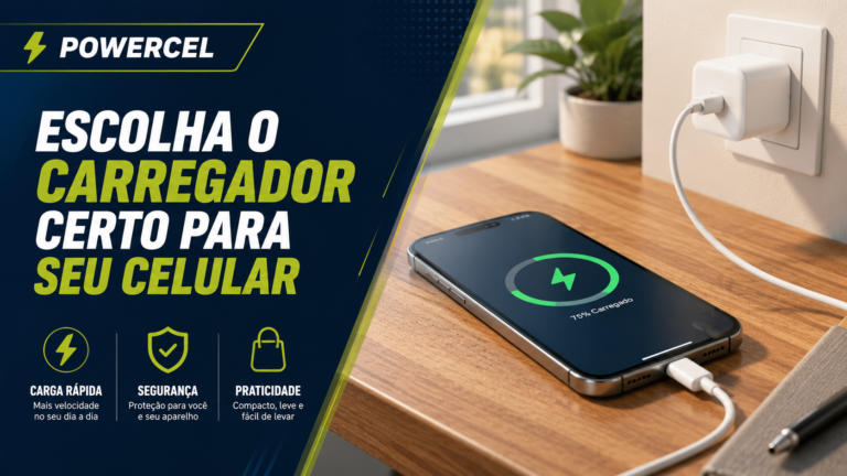 Como escolher um carregador bom para o seu celular